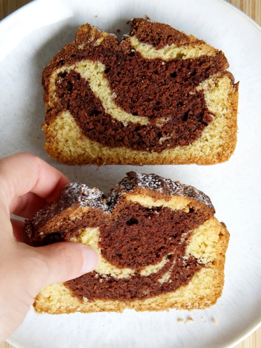 Veganer Marmorkuchen aus der Kastenform - OOHMAMI!