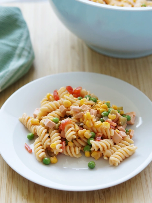 Nudelsalat ohne Mayo