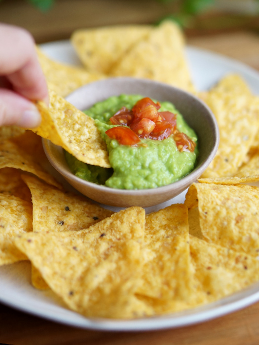 Erbsen Guacamole