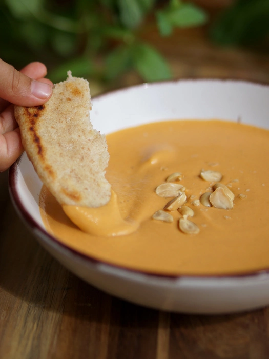 Süßkartoffel-Linsen-Suppe