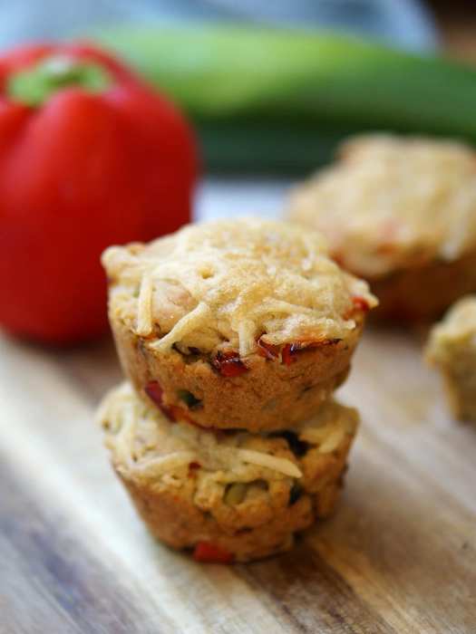 Vegane Muffins (herzhaft)