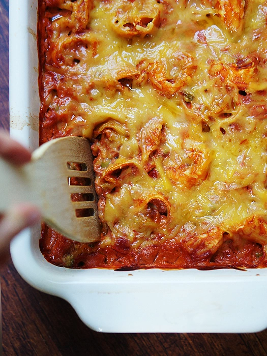 Tortellini-Auflauf ohne Vorkochen