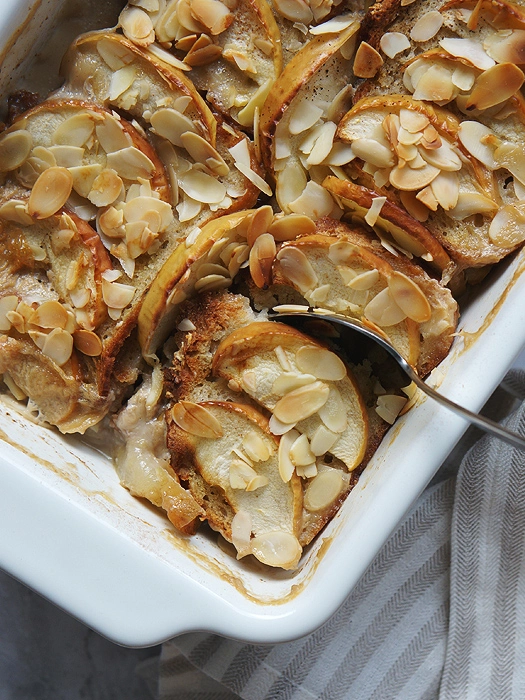 Scheiterhaufen mit Vanillepudding