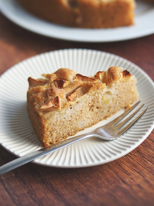 Schneller glutenfreier Apfelkuchen