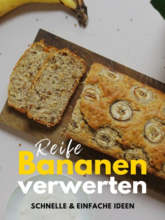 Reife Bananen verwerten, E-Book-Cover für Startseite.