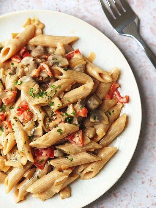Vegetarische und schnelle Pasta-Rezepte.